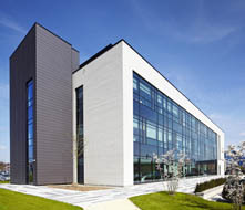aluminium curtain walling for offices